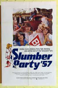 k300 SLUMBER PARTY '57 one-sheet movie poster '77 very first Debra Winger!