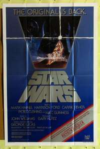 k276 STAR WARS 1sh movie poster R82 George Lucas classic!