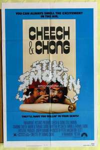 k272 STILL SMOKIN' one-sheet movie poster '83 Cheech & Chong, drugs!