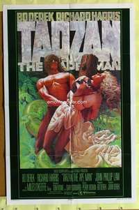 k211 TARZAN THE APE MAN advance one-sheet movie poster '81 sexy Bo Derek!