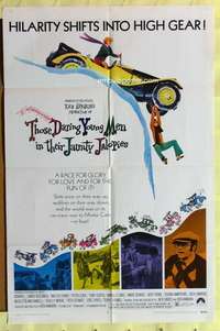 k174 THOSE DARING YOUNG MEN IN THEIR JAUNTY JALOPIES one-sheet movie poster ----