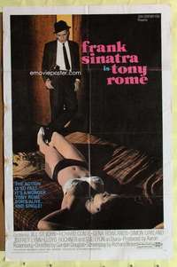 k151 TONY ROME one-sheet movie poster '67 Frank Sinatra, Jill St. John