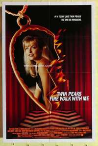 k112 TWIN PEAKS: FIRE WALK WITH ME one-sheet movie poster '92 David Lynch