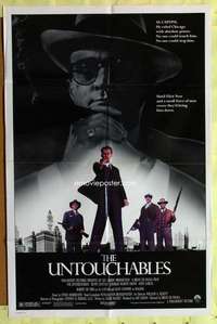 k092 UNTOUCHABLES one-sheet movie poster '87 Kevin Costner, Robert De Niro