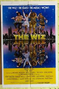 k039 WIZ one-sheet movie poster '78 Diana Ross, Michael Jackson, Pryor