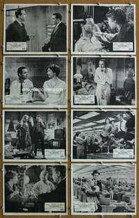 m080 APARTMENT 8 English Front of House lobby cards '60 Lemmon, MacLaine