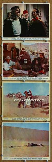 m120 LAWRENCE OF ARABIA 6 English Front of House lobby cards '62 David Lean