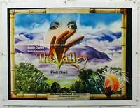 n092 VALLEY OBSCURED BY CLOUDS linen 30x40 '72 Barbet Schroeder's La Vallee, music by Pink Floyd!
