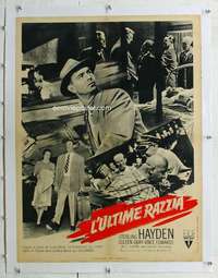 n201 KILLING linen French 23x32 movie poster '56 Kubrick, Hayden