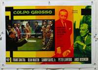 n183 OCEAN'S 11 linen Italian photobusta movie poster '60 Rat Pack!