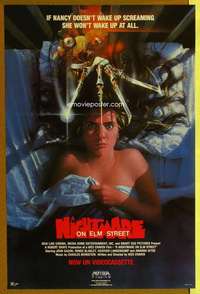 p301 NIGHTMARE ON ELM STREET video 24x36 movie poster '85