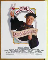 p149 BACK TO SCHOOL special 16x20 movie poster '86 Rodney Dangerfield