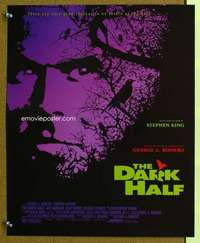p155 DARK HALF special 16x20 movie poster '93 George Romero, King