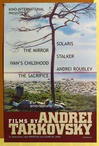 p237 FILMS BY ANDREI TARKOVSKY special 23x35 movie poster '00s