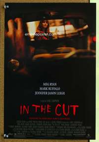 p108 IN THE CUT special 11x17 movie poster '03 Meg Ryan,Jennifer Leigh
