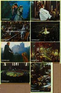 p233 CAMELOT 8 special 26x38 movie posters '68 Richard Harris, Redgrave