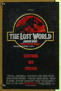 p113 JURASSIC PARK 2 special 11x17 movie poster advance '96 Spielberg
