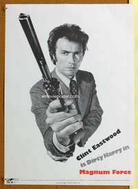 p183 MAGNUM FORCE special 20x28 movie poster '73 Eastwood, Dirty Harry