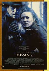 p118 MISSING special 11x17 movie poster advance '03 Tommy Lee Jones
