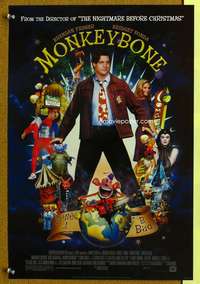 p119 MONKEYBONE special 13x20 movie poster '02 Fraser, Bridget Fonda