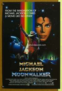 p192 MOONWALKER special 20x30 movie poster '88 Michael Jackson