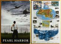p196 PEARL HARBOR special 18x27 movie poster '01 Ben Affleck