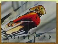 p205 ROCKETEER special 18x24 movie poster '91 Connelly, Campbell