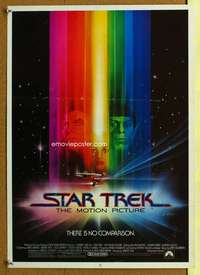p213 STAR TREK special 17x24 movie poster '79 Shatner, Bob Peak art!