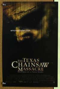 p136 TEXAS CHAINSAW MASSACRE special 11x17 movie poster advance '03