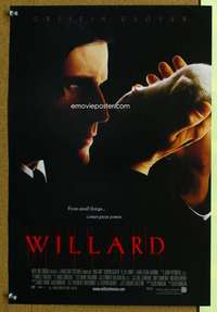 p143 WILLARD special 13x20 movie poster '03 Crispin Glover