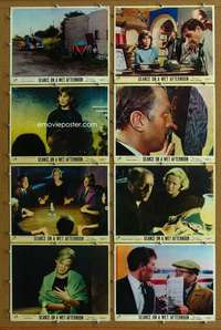 q317 SEANCE ON A WET AFTERNOON 8 English movie lobby cards '64 Forbes