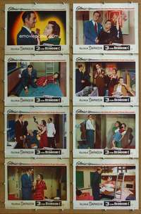 q080 3 FOR BEDROOM C 8 movie lobby cards '52 sexy Gloria Swanson!