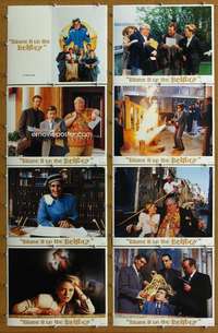 q113 BLAME IT ON THE BELLBOY 8 movie lobby cards '92 Dudley Moore