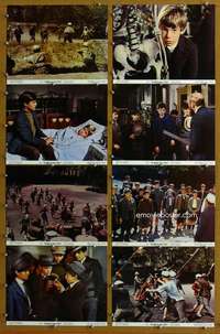 q117 BOYS OF PAUL STREET 8 deluxe color 11x14 movie stills '69 Hungarian!