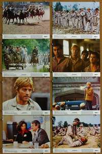 q119 BRUBAKER 8 deluxe color 11x14 movie stills '80 Robert Redford, Kotto