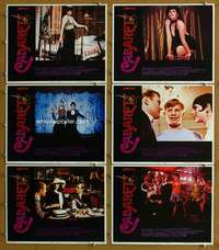 q462 CABARET 6 movie lobby cards '72 Liza Minnelli, Bob Fosse