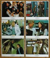 q464 CAREY TREATMENT 6 movie lobby cards '72 James Coburn, O'Neill
