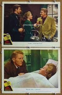 q854 CASS TIMBERLANE 2 movie lobby cards '48 Spencer Tracy, Lana Turner
