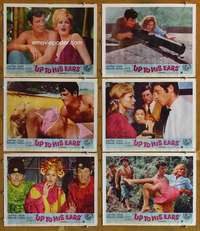 q465 CHINESE ADVENTURES IN CHINA 6 movie lobby cards '65 Ursula Andress