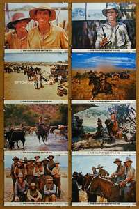 q142 CULPEPPER CATTLE CO 8 deluxe color 11x14 movie stills '72 Gary Grimes