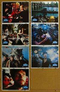 q404 DAS BOOT 7 movie lobby cards '82 The Boat, German WWII classic!