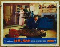 q036 DIAL M FOR MURDER movie lobby card #1 '54 Grace Kelly, Ray Milland