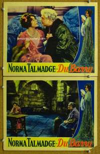 q877 DU BARRY 2 movie lobby cards '30 Norma Talmadge, William Farnum