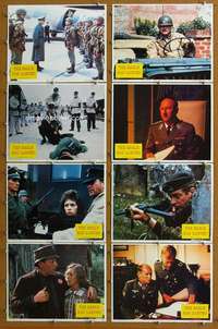 q161 EAGLE HAS LANDED 8 movie lobby cards '77 Michael Caine, WWII!