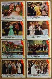 q163 EMPEROR WALTZ 8 movie lobby cards '48 Bing Crosby, Joan Fontaine