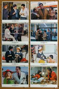 q167 EVERY LITTLE CROOK & NANNY 8 movie lobby cards '72 Victor Mature