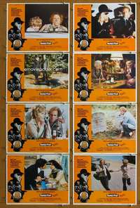 q076 FAMILY PLOT 8 movie lobby cards '76 Alfred Hitchcock, Karen Black