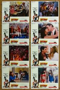 q174 FAST TIMES AT RIDGEMONT HIGH 8 movie lobby cards '82 Sean Penn