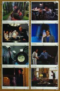 q181 FLY 2 8 movie lobby cards '89 Eric Stoltz, Daphne Zuniga, sci-fi!