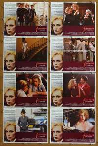q185 FRANCES 8 movie lobby cards '82 Jessica Lange as Frances Farmer!